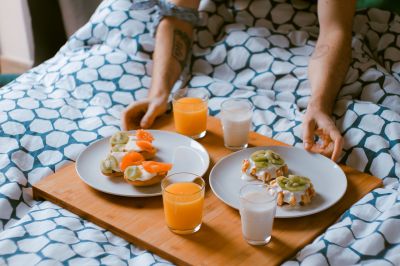 Moederdag ontbijt op bed