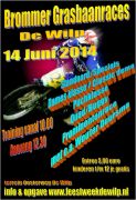 Kleine poster brommergrasbaan