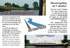 Agenda reitdiepveer