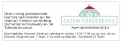 Agenda cazemier