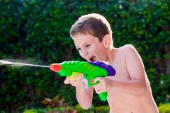 Water-gun-tagging