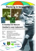 G-voetbal poster
