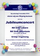 Affiche jubileumconcert 2016