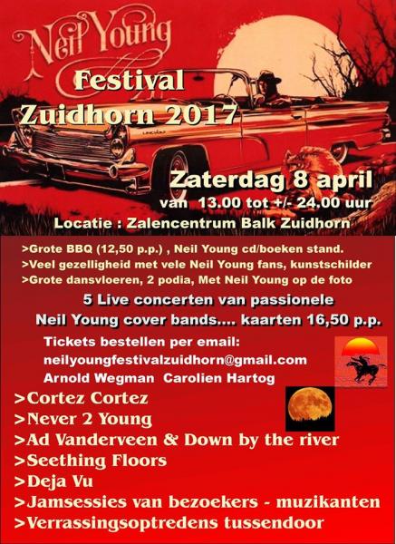Neil Young Festival Zuidhorn 2017 - Evenementen - - In Het Westerkwartier