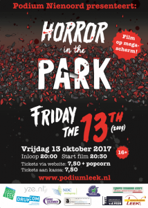 Poster horror in the park
