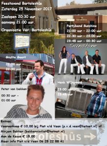 Flyer-feestavond