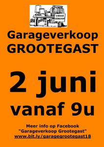 Garageverkoop grootegast 2 juni