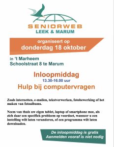 2018-10-18 persbericht inloop marum