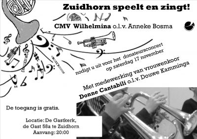 Poster wilhemina concert 2018