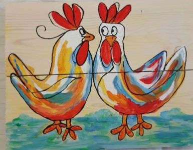 Schilderen op hout