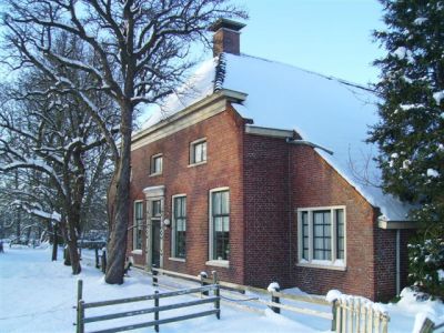 Voorgevel winter