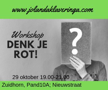 Denk je rot workshop