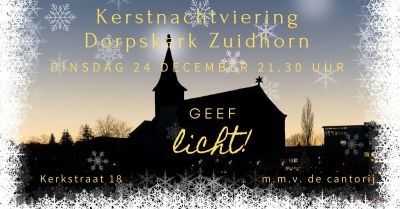 2019 kerstnachtviering zuidhorn