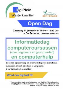 2020-01-11 poster open dag in leek