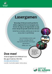 Lasergamen februariactiviteit