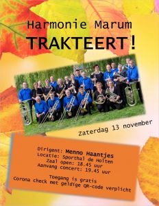 Harmonie trakteert-uitnodiging