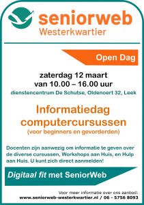 Open dag 12-3-2022