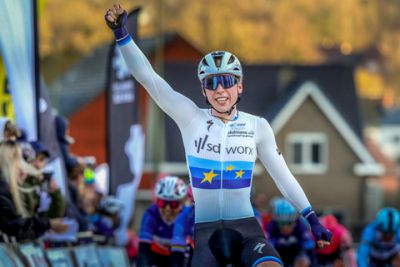 Europees kampioen lorena wiebes start in ronde van leek