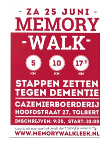 Memorywalk wandelingen