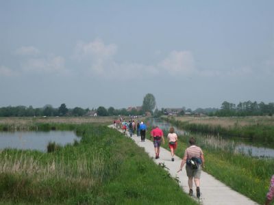 leekstermeer tocht wandelen