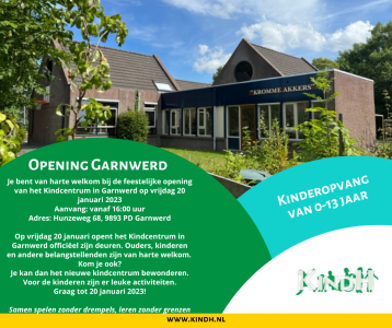 Opening-garnwerd