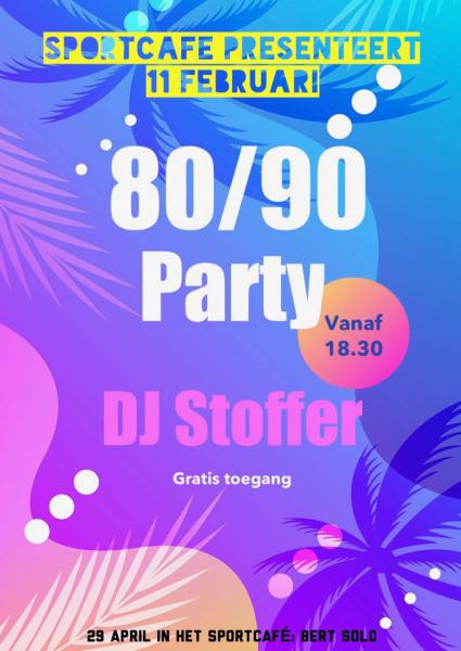 Kwaadaardig geur Certificaat 80/90's party - Muziek - Agenda - In Het Westerkwartier