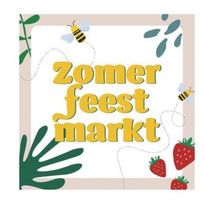 Zomer feest markt