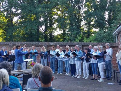 Kamerkoor achter coendersborg