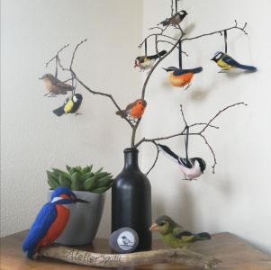 Hangende vogeltjes