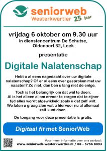 2023-10-06 presentatie digitale nalatenschap