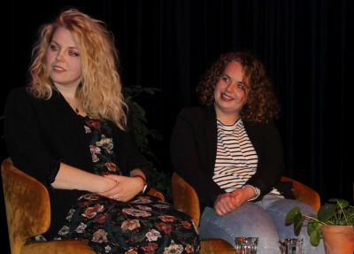 Iris van den Brand en Sanne Meijer