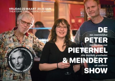 Peter, pieternel en meindertshow 22 maart