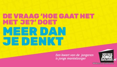 Week van de jonge mantelzorger