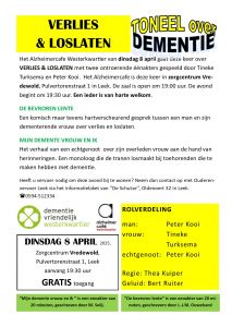 Toneel en dementie over verlies en loslaten