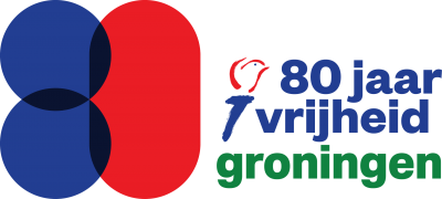 Logo 80 jaar vrijheid groningen