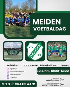 Meiden voetbaldag