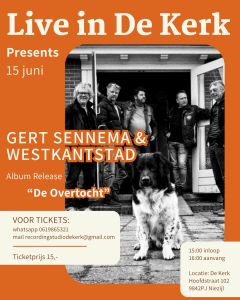 Live in de kerk gert sennema  westkantstad
