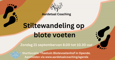 Hipsy stiltewandeling 21 september