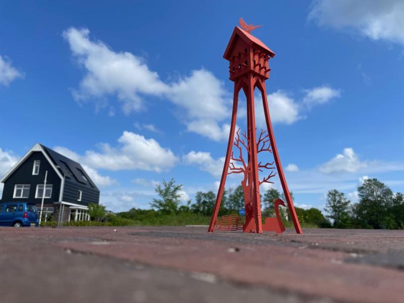 Impressie de duiventil in deelbuurt de hoven - wijk oostindie leek-1