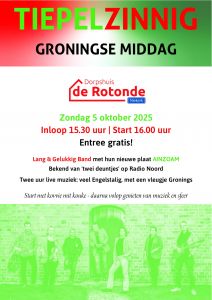 Poster a3 groningse middag