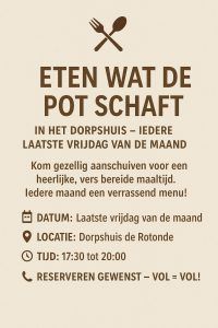 Eten wat de pot