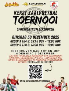 Kerst zaalvoetbaltoernooi