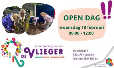 Open dag de vlieger