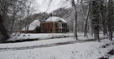 Coendersborg in de sneeuw