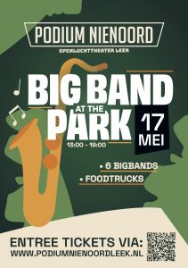 Big band at the Park 17 Mei Podium Nienoord Leek