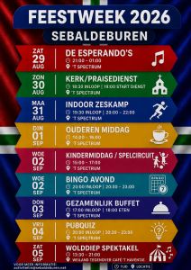 Flyer feestweek Sebaldeburen