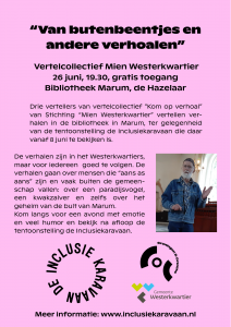 Van butenbeentjes en andere verhoalen - flyer