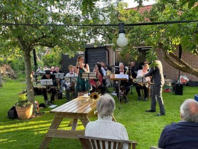 Langste dag in de boomgaard bij cafe hamming in garnwerd
