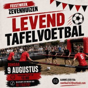 Levend tafelvoetbal
