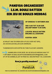 Jeu de boules 13 oktober